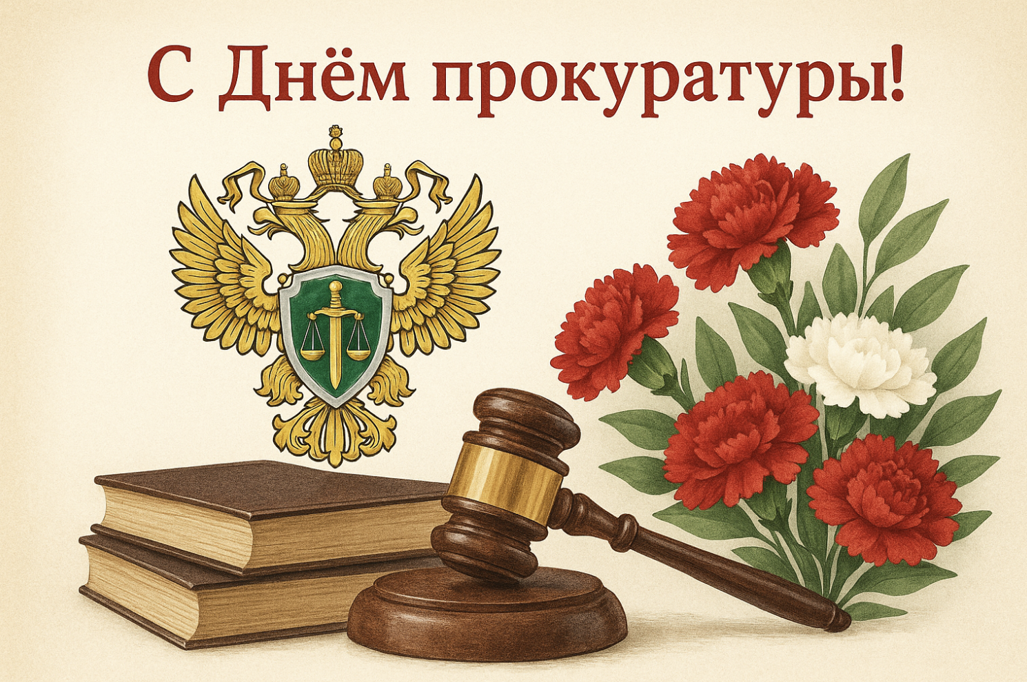 Фото День работника прокуратуры: открытки к празднику 3